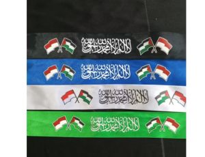 ikat kepala bendera palestina tauhid