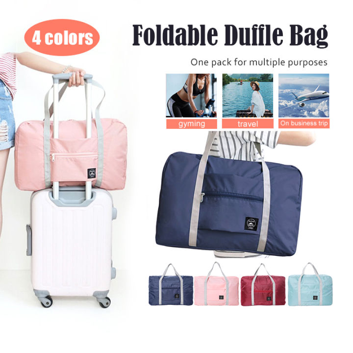 Travel Luggage Bag Large-Capacity Portable Multi-Function Foldable Travel  Bag Cover Trolley Storage Bag Travel Bag 可折叠手提旅行袋