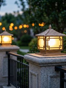 VINCAN | Solar Garden Pillar Lamp