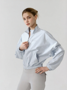 Batwing Collar Fitness & Casual Jacket