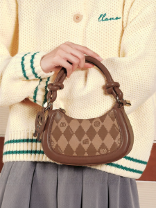 Semir | Túi Xách Nhỏ Quilted Màu Khối Dễ Thương