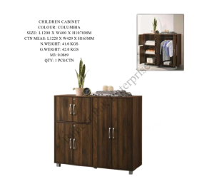 Multi-Purpose Cabinet / Mid-Height Wardrobe / Children Wardrobe / Kids Wardrobe / Baby Locker / Chest Drawer / Almari Baju Budak