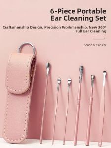 XIAOTIANLAI | Ear Cleaning Tool Kit Adult Ear Spoon Set Professional Ear Scrubbing Home Use Instrument Set Ear Digging Ear Bore Set