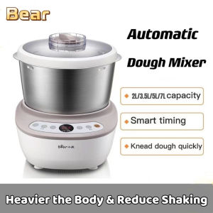 3.5L/5L/7L Bear Automatic Dough Mixer Flour Maker Electric Kneading Machine Heavy Duty Bread Maker Kneading Flour Machine