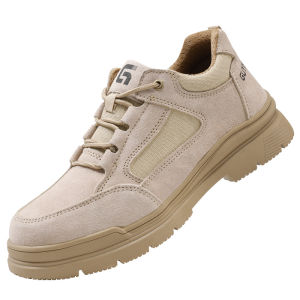 Guys Steel Toe Anti-Slip Lightweight Slip-Resistant Puncture-resistant Work Shoes Winter Professional Chef Protection Shoes