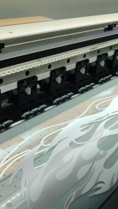 Striping Ninja 250 FI - Stiker Transparan Ninja 250 FI Api Vol 5 (Sudah Terpotong)