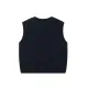 Fashionable Single-Breasted Casual Knit Vest Cropped Top For Women 2024 Autumn New Arrival European And American Wholesale. 