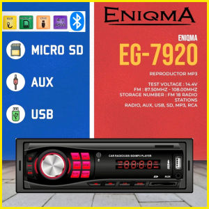 Tape Single Din Usb Bluetooth Eniqma EG 7920