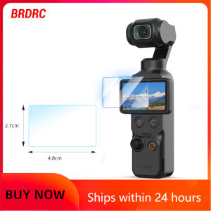 BRDRC Pocket 4 AR Screen Anti-Reflective Film HD Protective Film for DJI Pocket 4 3 Accessories Anti-Scratch Cover
