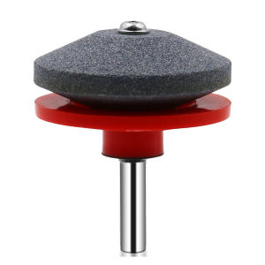 Sweet หินลับมีด หินเจียร ติดสว่านไฟฟ้า เครื่องมือลับใบมีดเครื่องตัดหญ้า 50มม Lawn Mower Blade Sharpener