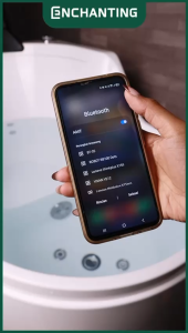 ENCHANTING Bathtub Kamar Mandi Material Acrylic Hot And Cold Luxury Modern Minimalis Elegan E8628