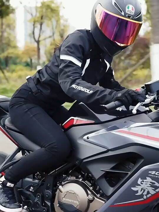 Womens padded clearance motorcycle jacket