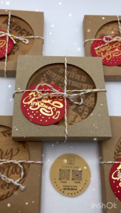 Christmas Gift Personalized Coasters