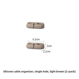 FaSoLa | Data Cable Organizer Desk Wire Management Clip
