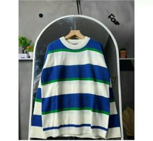 malika blouse atasan rajut lengan panjang