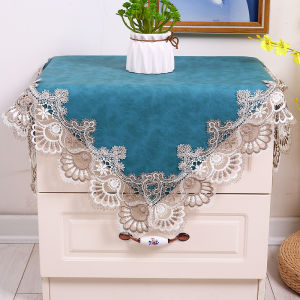 Túi Vải Bọc Kín Chống Bụi Cho Bàn Trang Trí Phòng Ngủ Phong Cách Scandinavia Vải PU Chống Thấm Nước Đa Năng Không Cần Giặt