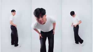 okta jenna - celana skena gombrong cowok - celana loose pants gombrang - celana jeans panjang - celana jeans pria - celana skena baggy - hitam - celana gombrang pria