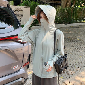SUHUIQIAN | Sun Protection Jacket UV Block Ice Silk Breathable Short Hooded Loose 2026 Summer Version