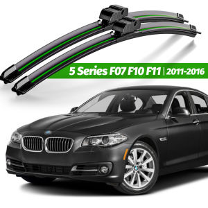 Wiper LHD Front Wiper Blades For BMW 5 Series F07 F10 F11 2011 - 2016 Windshield Windscreen Window Rain Brushes 26"+18"