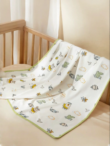 SHI YUE JIE JING | Cotton Four Seasons Baby Swaddling Blanket