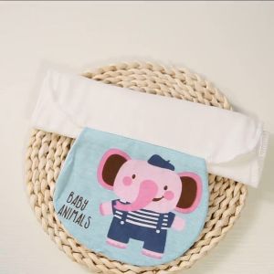 Baby Back Towel Sweat Towel Sweat Absorber Cartoon Bath towel Baby needs