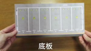 20241:64ขนาดภาพสามมิติรถโรงรถรุ่นประกอบไฟ LED ที่จอดรถฉากหลังแสดงฉากรุ่นของเล่นของที่ระลึกคอลเลกชัน