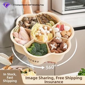 7-section Rotatable Platter