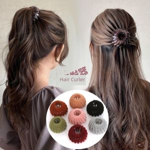 Birds Nest Lazy Barrettes Ponytail Fixed Gadget Bun