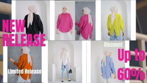 Kemeja Rayon Nyaman untuk Wanita Dewasa