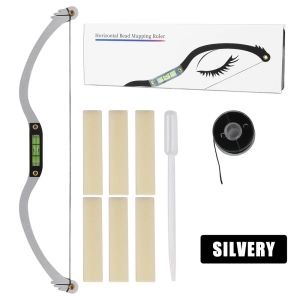 JUNMIAO | Eyebrow Shaping Kit Microblading Permannet Makeup Bow and Arrow Line Ruler Measuring Brow String Eyebrow Positioning Tool