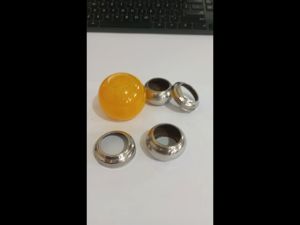 Bandul Akrilik Kuning 1: Aksesori Penjualan E-Commerce