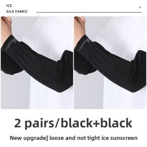 OJIXIONG | Large Size Mens UV Protection Sleeve Guards