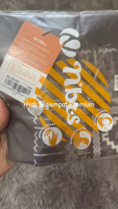 Terbaru Hijab Segiempat Nibras NH Olathe Scarves Voal Ultra Shiny 120 x 120