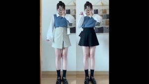 Korean Long Sleeve Shirt for Women Polo Collar Loose Blouse Top Casual Baju Lengan Panjang 女生百搭上衣