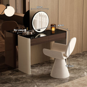 Minimalist Luxurious Dressing Table Storage Cabinet