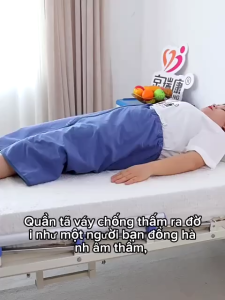 Quần váy tấm lót chống thấm nước tiểu cho người già và người ốm nằm liệt giường-Vải Cotton 3 Lớp Chống ThấmTái Sử Dụng
