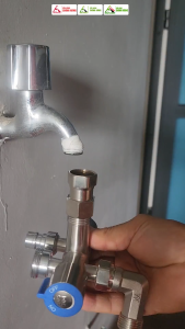 Van nước chia 2 3 4 cổng xả đóng mở riêng biệt Inox 304 ren 20mm 21mm ren trong Minh House