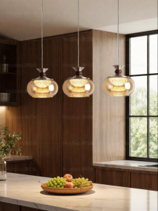 FANCY LAMP CLUB | Italian Minimalist Bauhaus Mid-century Pendant Light for Dining Table & Bar Eye-protection