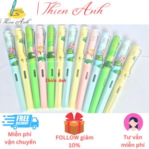 Bút máy luyện chữ đẹp LeTa hoa sen bút luyện chữ đẹp LeTa hoa sen bút luyện chữ thanh đậm nhẹ bút LeTa thanh đậm