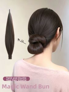 XIAOQI | Self-Wrapping Natural & Full Hairstyle Bun Headpiece