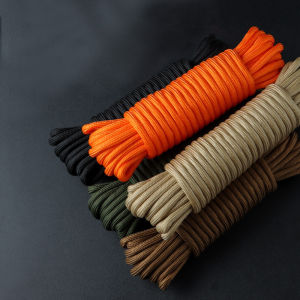 15 Strand Core Cord Lanyard Rope 6mm-10/30 MetersDurable NylonMulti-Functional for Camping DIY Makingand Outdoor Accessories