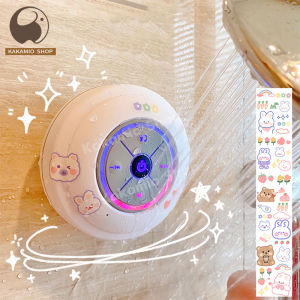 ลำโพงบลูธูทกันน้ำ ลำโพงบลูทูธกันน้ำ ลำโพงไร้สาย ลำโพงบลูทูธห้องน้ำ ลำโพงบลูทูธลำโพง แถมสติกเกอร์ ไร้สายแฮนด์ฟรี ลำโพงบลูทูธน่ารัก