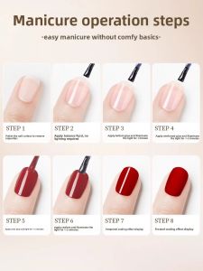 MONLEYTA | New 2025 Nail Salon Professional Nail Polish Removable Strengthening Matte Tempered Base Gel Sealant Set Monleyta Brand