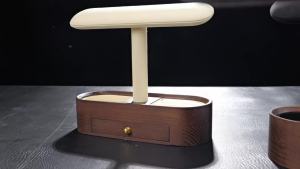Oirlv | Oirlv Walnut Wood Watch Stand Jewelry Organizer Necklaces Bracelets Rings Storage Rack T-bar Watch Holder Watch Display Props