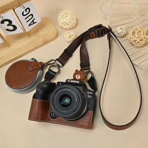 Portable Canon R10 Camera Half Case Pink Battery Accessory Universal R50V Direct Battery Extraction Digital Camera Bag Accessories