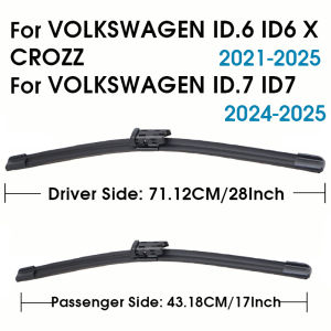 Car Wiper Blades For VOLKSWAGEN ID.3 ID.4 ID.6 ID.7 2019-2025 Windshield Windscreen Front Window Blades Car Accessories