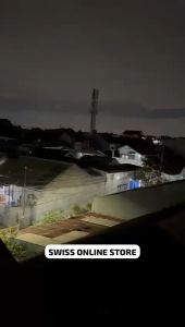 SENTER LED 100W X725 - 9 MODE CAHAYA - ZOOM LASER - ALUMINIUM - COB - MULTIFUNGSI - TYPE-C