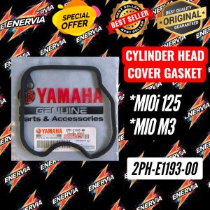 Cylinder Head Cover Gasket for Mio 125 and Mio M3. Fits models Mio 125 and Mio M3. Black gasket