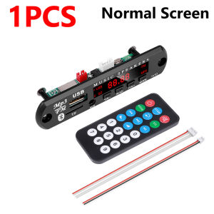 KEBIDU | KEBIDU 10PCS Bluetooth 5.3 MP3 WAV Decoder Board DC 12V Wireless Car MP3 Player DIY Music Player TF AUX USB FM Radio For Speaker