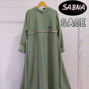Gamis Anak Perempuan Usia 2 Sampai 6 Tahun Bahan Cringkle Airflow Warna Coklat Susu